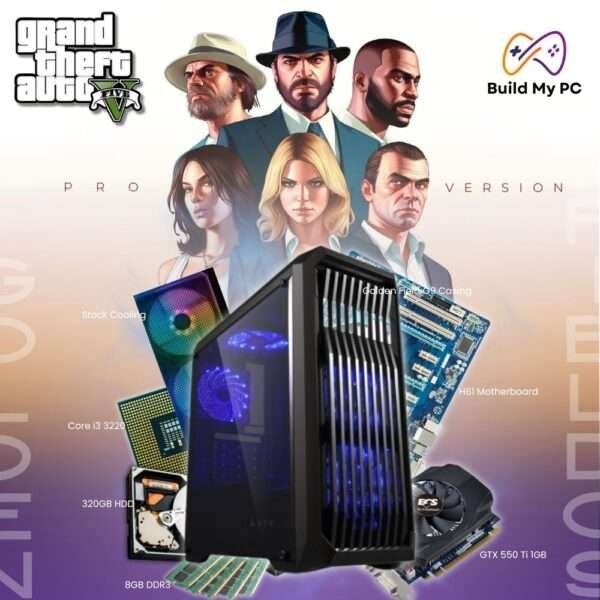 GTA V Gaming PC Pro Version Golden Field G9 Gaming Casing Build My PC Kadawatha Sri Lanka