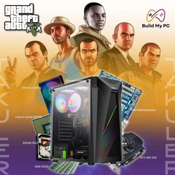 GTA V Gaming PC Standard Edition Takuler U3 Gaming Casing Build My PC Kadawatha Sri Lanka