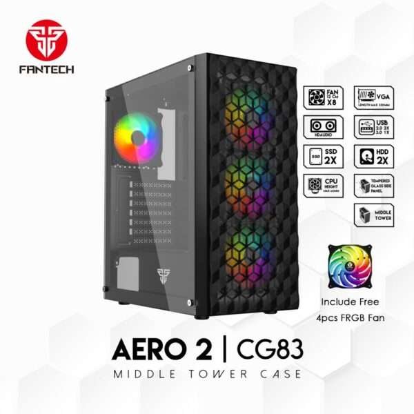 Gaming Casing Fantech CG83 Build My PC Kadawatha Sri Lanka