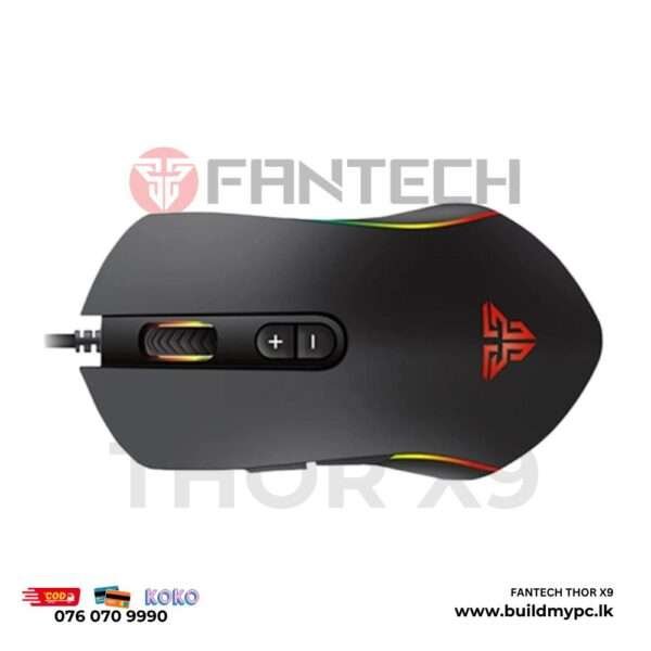 Fantech Thor X9 Gaming Mouse Build My PC Sri Lanka