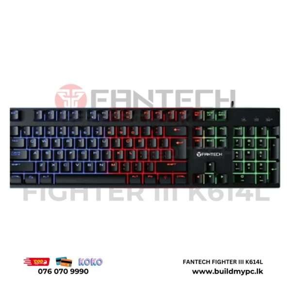 Fantech Fighter iii K614L Gaming Keyboard Build My PC Sri Lanka