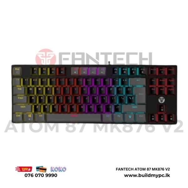 Fantech Atom 87 MK876 V2 Gaming Keyboard Build My PC Sri Lanka