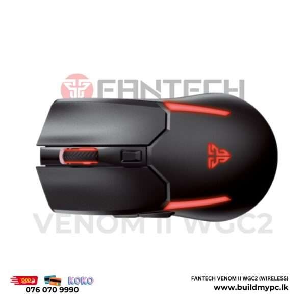 Fantech Venom ii WGC2 - Wireless Gaming Mouse Build My PC Sri Lanka