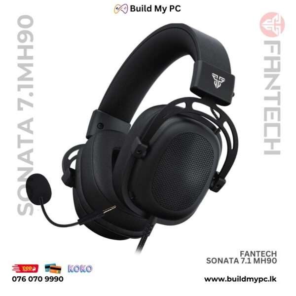 Fantech Sonata 7.1 MH90 Gaming Headset Build My PC Sri Lanka