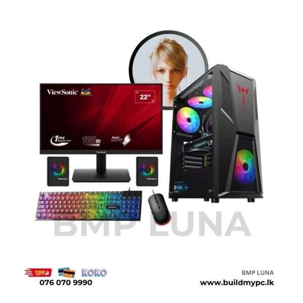 Gaming PC Full set by Build My PC | BMP LUNA